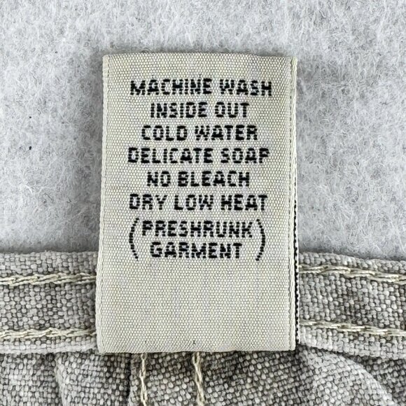 VTG Gramicci Cargo Shorts Men’s Large Gray Baggy Nylon USA Made Climbing Outdoor - Picture 13 of 16